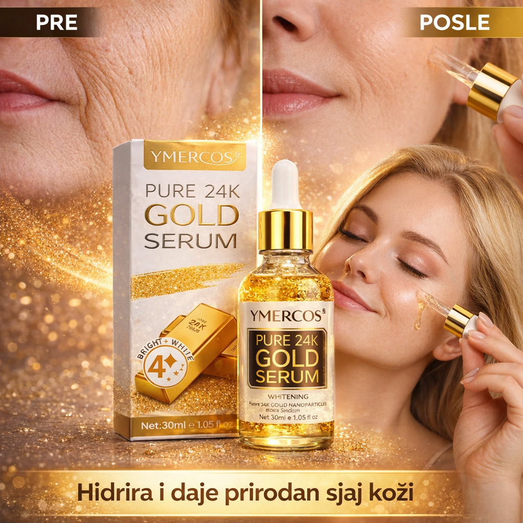 Gold serum – glatka i sjajna koža