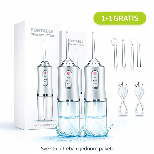 Oralni irigator 1+1 GRATIS