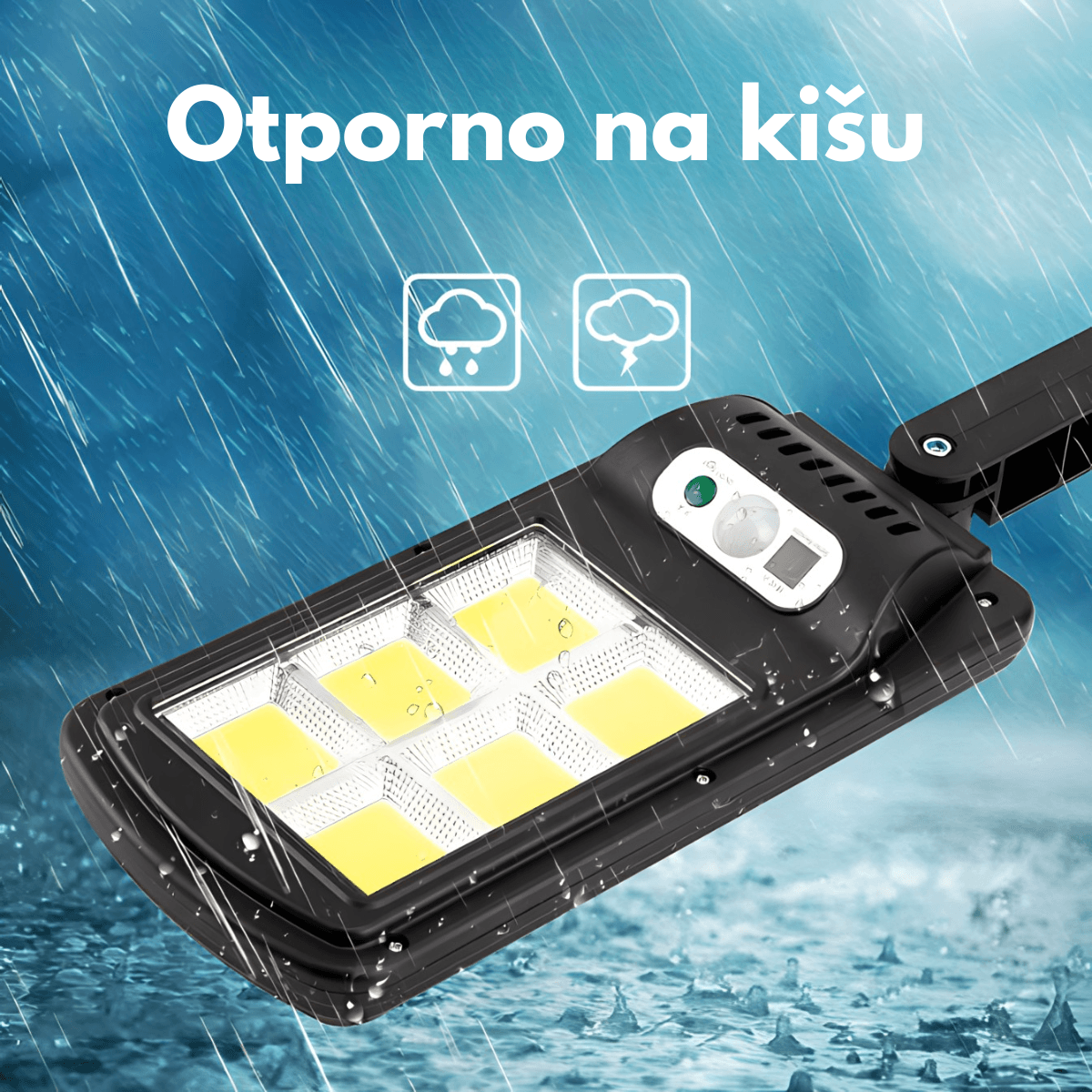 Solarna LED lampa sa daljinskim upravljačem